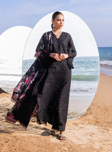Zainab Chottani Chikankari Lawn Suits Unstitched 3 Piece ZC24 KANZA - 5A - Summer Collection