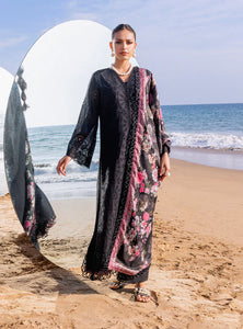 Zainab Chottani Chikankari Lawn Suits Unstitched 3 Piece ZC24 KANZA - 5A - Summer Collection