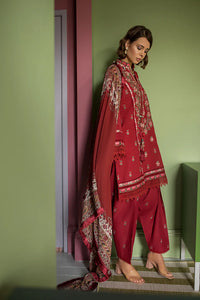 Sobia Nazir Summer Vital Embroidered Lawn Suits Unstitched 3 Piece SV24-10B-Summer Collection