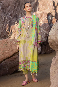 Charizma  by Sunshine Embroidered Lawn Suit Unstitched 3 Piece|SN4-08-Summer Collection