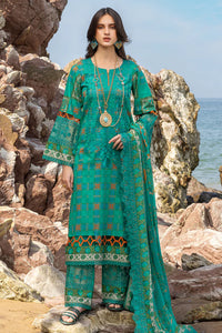 Charizma  by Sunshine Embroidered Lawn Suit Unstitched 3 Piece|SN4-01-Summer Collection