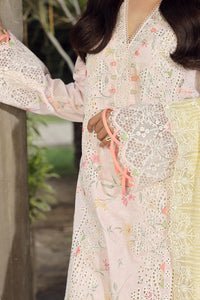 Qalamkar Chikankari Lawn Suit Unstitched 3 Piece PS-03 IRSA - Festive Collection