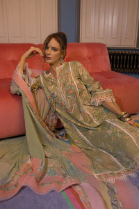 Sobia Nazir Summer Vital Embroidered Lawn Suits Unstitched 3 Piece SV24-9A-Summer Collection