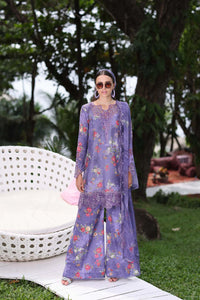 Noor by Saadia Asad Embroidered Lawn Suits Unstitched 3 Piece D4-B - Summer Collection