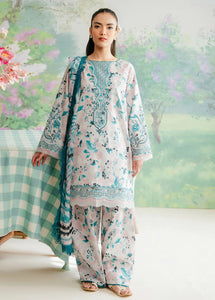 Afrozeh by The Floral Charm By Embroidered Lawn Suits Unstitched 3 Piece | AL-24-V1-05-Summer Collection