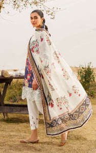 Asifa Nabeel by Meraki Embroidered Lawn Suits Unstitched 3 Piece ALORA-U141M0-03 | Spring Summer Collection
