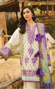 Asifa Nabeel by Meraki Embroidered Lawn Suits Unstitched 3 Piece  ALYSSA-U141M0-17 | Spring Summer Collection