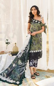 Asifa Nabeel by Meraki Embroidered Lawn Suits Unstitched 3 Piece  DARCY-U141M0-11 |Spring Summer Collection