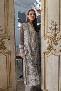 Sobia Nazir|LUXURY Embroidered Lawn Suits Unstitched 3 Piece 2024 Design  L24-11B