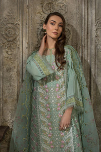 Sobia Nazir|LUXURY Embroidered Lawn Suits Unstitched 3 Piece 2024 Design  L24-1A