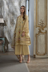 Sobia Nazir|LUXURY Embroidered Lawn Suits Unstitched 3 Piece 2024 Design  L24-2B