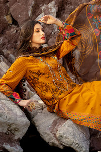 Charizma Embroidered Lawn Suits Unstitched 3 Piece| PM4-21-Summer Collection