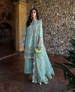 Republic by llana Embroidered Lawn Suits Unstitched 3 Piece D6-B Summer Collection
