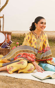 Asifa Nabeel by Meraki Embroidered Lawn Suits Unstitched 3 Piece SONNET-U141M0-04 | Spring Summer Collection