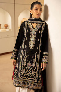 Zaha Embroidered Lawn Suits Unstitched 3 Piece ZL24-09B - Summer Collection