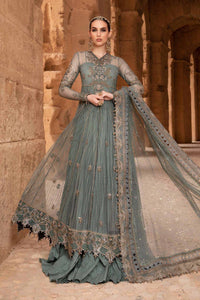 Maria B Embroidered Suits Unstitched 3 Piece D-24-3A- Luxury Lawn Collection