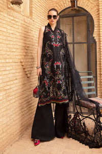 Maria B Embroidered Suits Unstitched 3 Piece D-24-5B- Luxury Lawn Collection