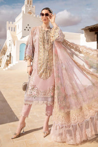 Maria B Embroidered Suits Unstitched 3 Piece D-24-6A- Luxury Lawn Collection