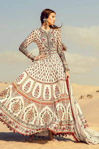 Maria B Embroidered Suits Unstitched 3 Piece D-24-13A- Luxury Lawn Collection