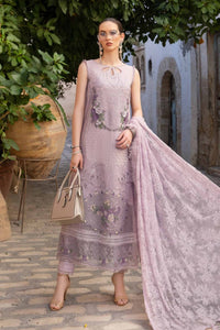 Maria B Embroidered Suits Unstitched 3 Piece D-24-11B- Luxury Lawn Collection