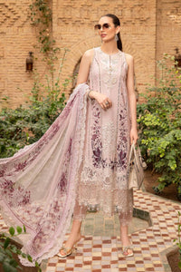 Maria B Embroidered Suits Unstitched 3 Piece D-24-14A- Luxury Lawn Collection