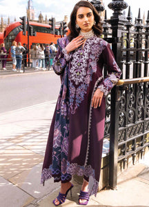 Mushq Broadway Showtime Embroidered Linen Suits Unstitched 3 Piece MNW-15 Piccadilly - Winter Collection