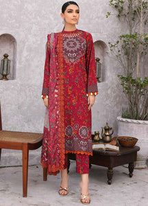 Charizma Embroidered Slub Suits Unstitched 3 Piece CPMW3-08 - Winter Collection
