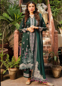 Elaf Embroidered Khaddar Suits Unstitched 3 Piece EKW-01B Arzoo - Winter Collection
