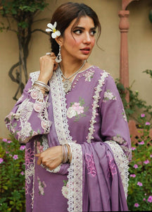 Elaf Embroidered Khaddar Suits Unstitched 3 Piece EKW-06 Ghulab - Winter Collection