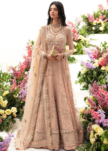 Zaha Gossamer  Embroidered Organza Suits Unstitched 4 Piece ZC23-04 Neda - Luxury Wedding Collection