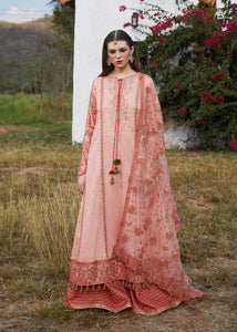Hussain Rehar Embroidered Lawn Suits Unstitched 3 Piece NAYRA- Luxury Collection