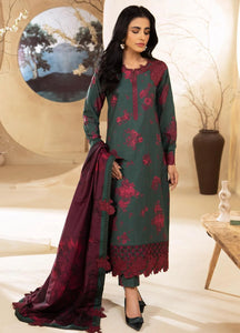 Iznik Embroidered Khaddar Suits Unstitched 3 Piece ILW 08 Carina- Winter Collection