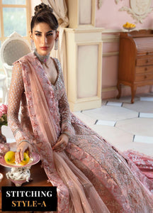 Republic WomensWear Joie De Vivre Embroidered Suits Unstitched 3 Piece RW23 D-2 - Wedding Collection