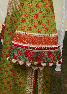 Hussain Rehar Embroidered Lawn Suit Unstitched 3 Piece HRR24SSL Shein- Summer Collection