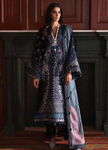 Republic Womenswear Noemei Embroidered Karandi Suits Unstitched 3 Piece NWU23 D5-B- Luxury Winter Collection