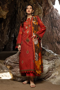 Charizma Embroidered Lawn Suits Unstitched 3 Piece|PM4-23-Summer Collection