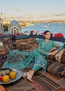 Gisele Shagun Imroz Embroidered Chiffon Suits Unstitched 3 Piece Falak - Wedding Collection