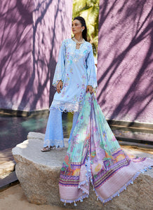 Farah Talib by Suay Embroidered Lawn Suits Unstitched 3 Piece FTA-06-24 - Luxury Collection