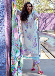 Farah Talib by Suay Embroidered Lawn Suits Unstitched 3 Piece FTA-08-24 - Luxury Collection