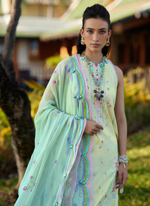 Farah Talib by Suay Embroidered Lawn Suits Unstitched 3 Piece FTA-12-24 - Luxury Collection
