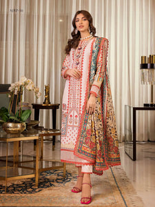 Rania by Asim Jofa Printed Lawn Suits Unstitched 2 Piece AJRP-16