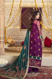 Gisele Sajni Wedding Collection Unstitched 3pc Suit D-01 HEER - Mishi'sCollection