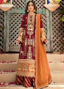Asim Jofa Embroidered LUXURY Lawn Suits Unstitched 3 Piece  AJLR-11 - Mishi'sCollection