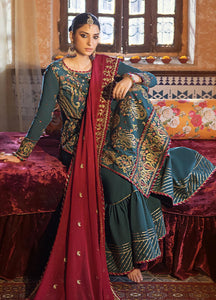 Asim Jofa Embroidered LUXURY Lawn Suits Unstitched 3 Piece  AJLR-28 - Mishi'sCollection