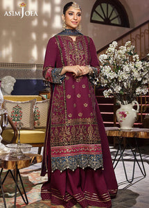 Asim Jofa Embroidered LUXURY Lawn Suits Unstitched 3 Piece  AJLR-31 - Mishi'sCollection
