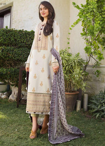 Rania by Asim Jofa Embroidered Lawn Suits Unstitched 2 Piece AJRP-05 - Mishi'sCollection