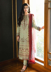 Rania by Asim Jofa Embroidered Lawn Suits Unstitched 2 Piece  AJRP-33 - Mishi'sCollection