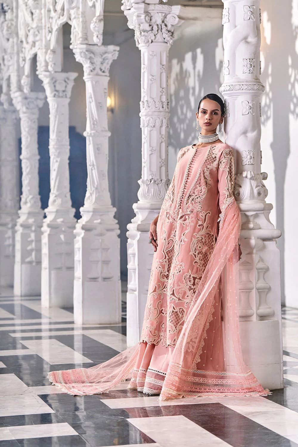 Design 5B Luxury Lawn Eid Edition 2026 Unstitched 4