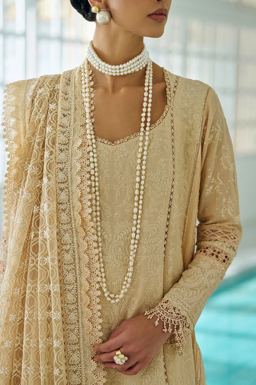 Design 3A Luxury Lawn Eid Edition 2026 Unstitched 7