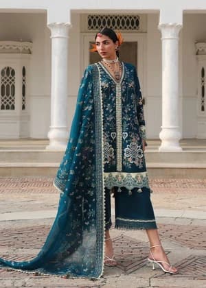 Design Azraq Embroidered Lawn Spring Summer Collection 2026 Unstitched